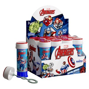 Bolha 60ml C/jogo Capitao America-834928