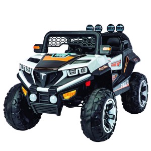 Carro Elétrico Infantil Quadriciclo Utv 12v Branco