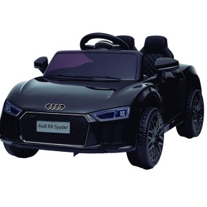 Carro Elétrico Infantil Audi R8 2x6v Controle Remoto Preto