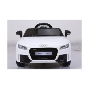 Carro Elétrico Audi Ttrs 12v Controle Remoto Branco-9013-53459