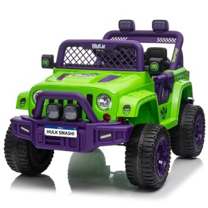 Carro Elétrico Jipe Hulk 12v Controle Remoto-9496-844