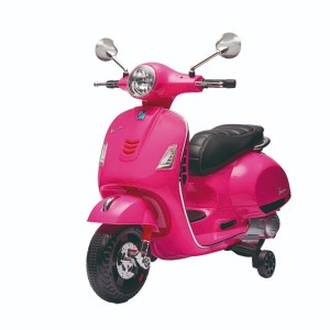 Moto Elétrica Vespa 6v Rosa