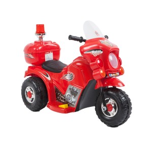 Mini Moto Elétrica Infantil 6v Com Baú Vermelha-9024-58575