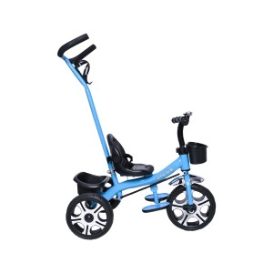 Triciclo Com Apoiador Azul-7630-59782