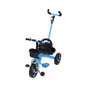 Triciclo Com Apoiador Azul-7630