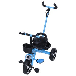 Triciclo Com Apoiador Azul-7630