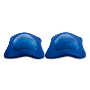 Kit De Proteção Azul Chamas Com Capacete-6653-39548