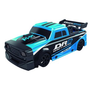 Carrinho Elétrico -racing Dr- Controle Remoto Azul-10305