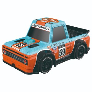 Carrinho Controle Remoto 1:24 Power Azul E Laranja