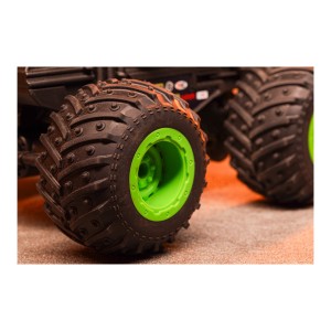 Carrinho Led 7 Spin Monster Verde-9154-39504