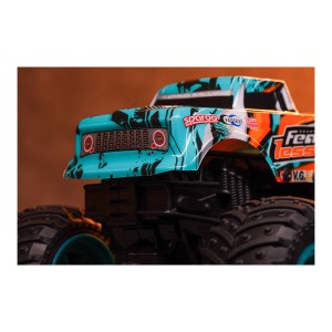 Monster Truck C/fricção Luz Azul-9164-82529
