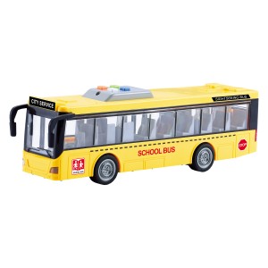 ônibus Com Fricção Luz E Som-9275