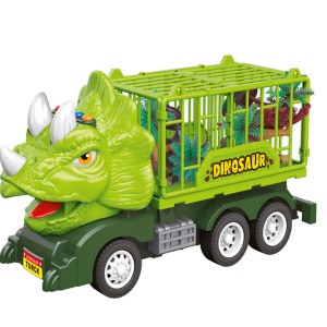 Dinotruck Triceratops Verde-9224