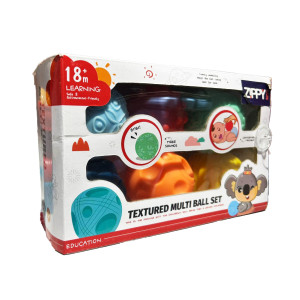 Kit 6 Bolas De Vinil Multicolor Com Sensor-10367-929