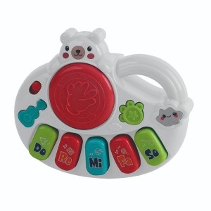 Teclado Musical Infantil Urso-10369-474