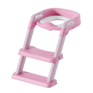 Assento Redutor Com Escadinha Rosa-10429