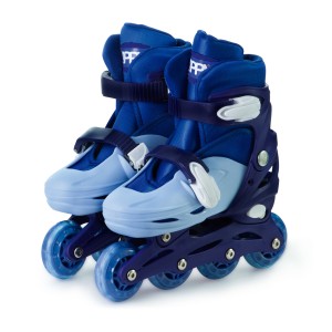 Patins In Line Ajustável Azul 30-33-6635