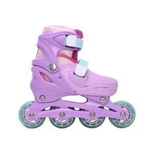 Patins In Line Ajustável Rosa 30-33-6637-34244