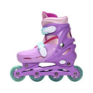 Patins In Line Ajustável Rosa 34-37-6638-43828