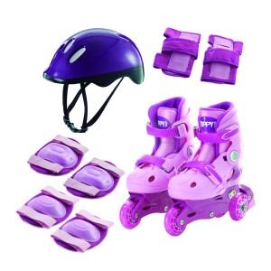 Kit Patins Tri Line Rosa 30 A 33-6644