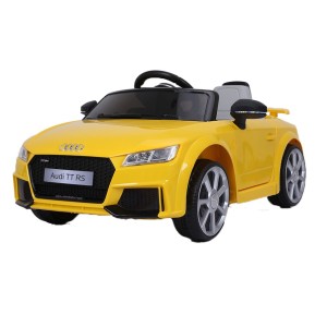 Carro Elétrico Audi Ttrs 12v Controle Remoto Amarelo-9014-481