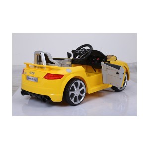 Carro Elétrico Audi Ttrs 12v Controle Remoto Amarelo-9014-88575