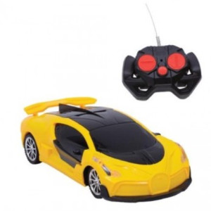 Carrinho Controle Remoto Sport – Amarelo 20cm Com Luz-10504-865