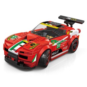 Super Carro Race Vermelho 164 Peças