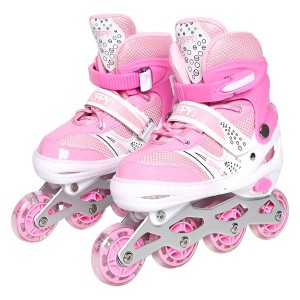 Kit Patins Chassis Alm Rosa 34/37-7782