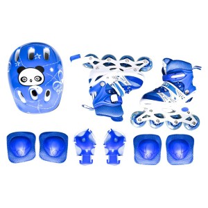 Kit Patins Chassis Alm Azul 30/33