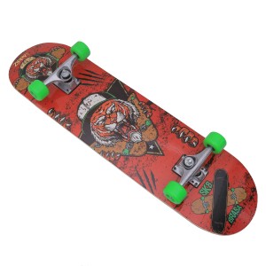 Skate Semi Profissional Com Kit De Proteção 8-6962-917