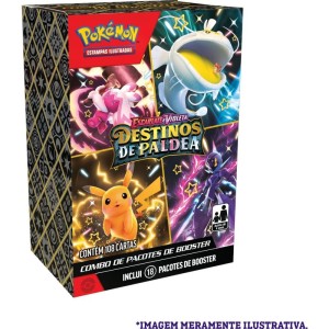 Jogo De Cartas Pokemon Ev 4.5 Combo Booster-111977-24635