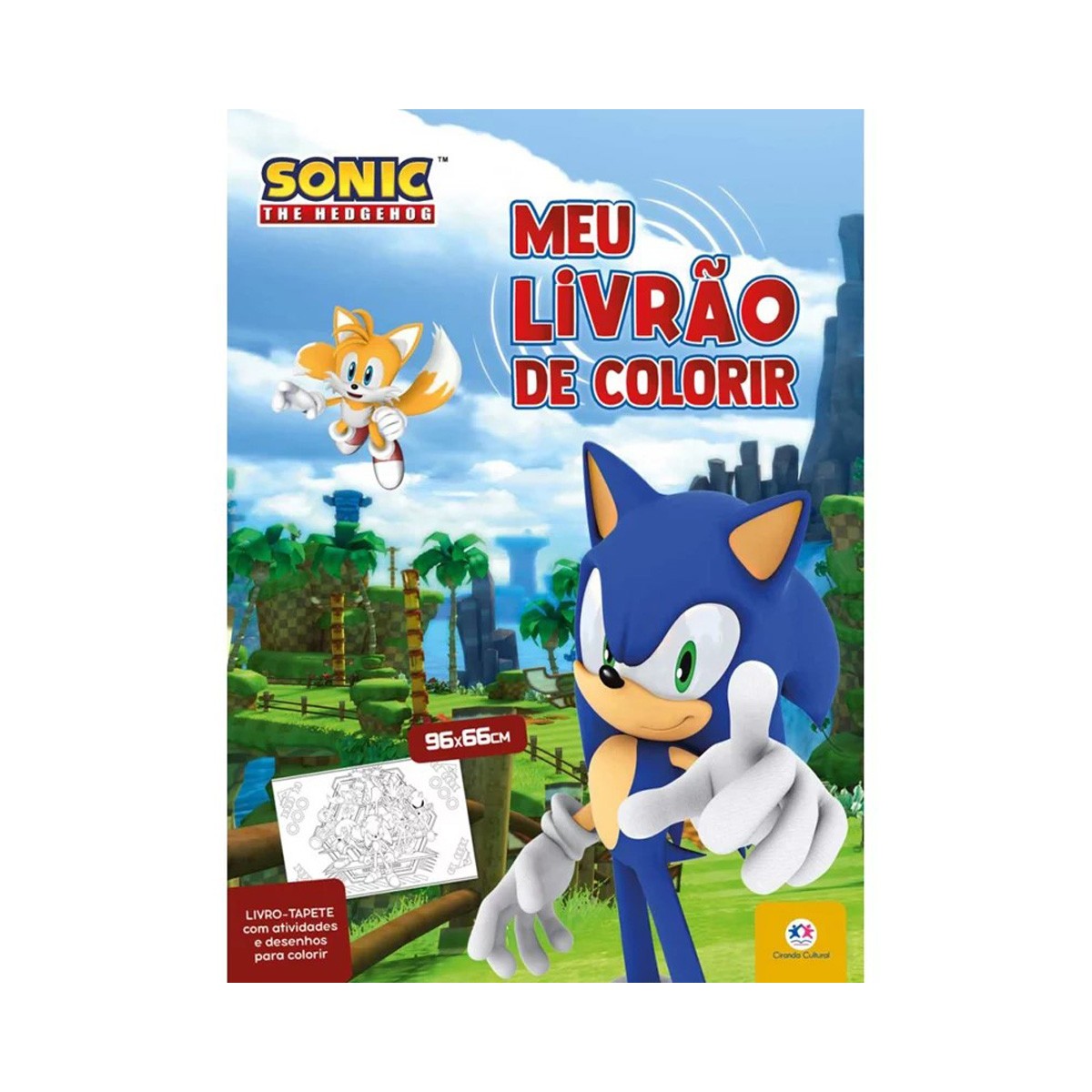 Sonic - Meu Livrão De Colorir-9786526111598