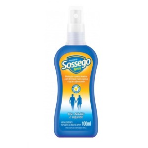 Repelente De Insetos Sossego 100ml Spray-111973-44580