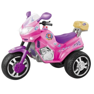 Moto Princesa Bateria 6v Com Sons, Luzes E Capacete