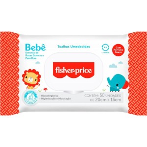 Toalhas Umedecidas Fisher-price C/perfume 50fls.-112629-27685