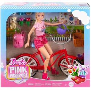 Barbie Estate Conj.bicicleta C/boneca E Cach-113109-55481