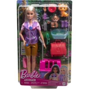 Barbie Profissoes Resgate De Animais Na Selva-113104-48931