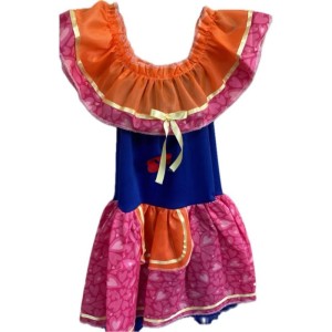 Fantasia Festa Junina Vestido Babado G (s)-113407-24377