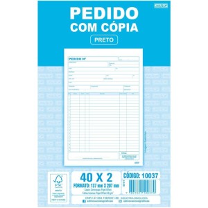 Impresso Talao De Pedido 1/18 2 Vias 40 Folhas-112291-15846