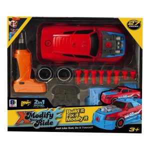 Turbo Tools Bmw Vermelho (2 In 1) Brinquedo Movido A 2 Pilhas Aa Não Inclusas-BR2162