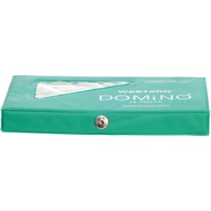 Domino Estojo 28pcs 11mm Verde-113541-87146