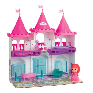 Castelo De Brinquedo Branco Da Princesa Meg-1094-58427