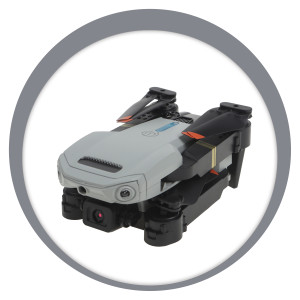 Quadricóptero Retrátil Com Controle E Câmera-843849-77182