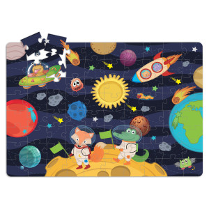 Quebra-cabeça 80 Peças Brilha No Escuro-843840-24940