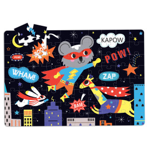 Quebra-cabeça 80 Peças Brilha No Escuro-843840-59138