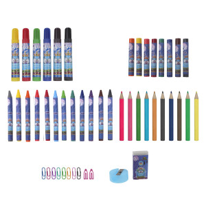 Kit Escolar Maleta 48 Peças Menino-839142-17028