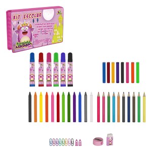 Kit Escolar Maleta 48 Peças Menina-839143