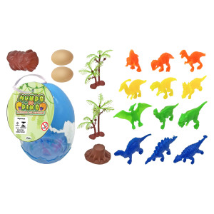 Dinossauro Com 12 Peças No Ovo-843688-38499