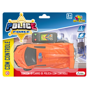 Carro Polícia Com Controle Com Fio E 2 Funções-839334-13917